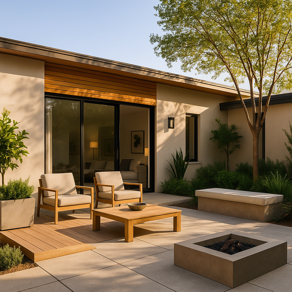 Exterior space planning